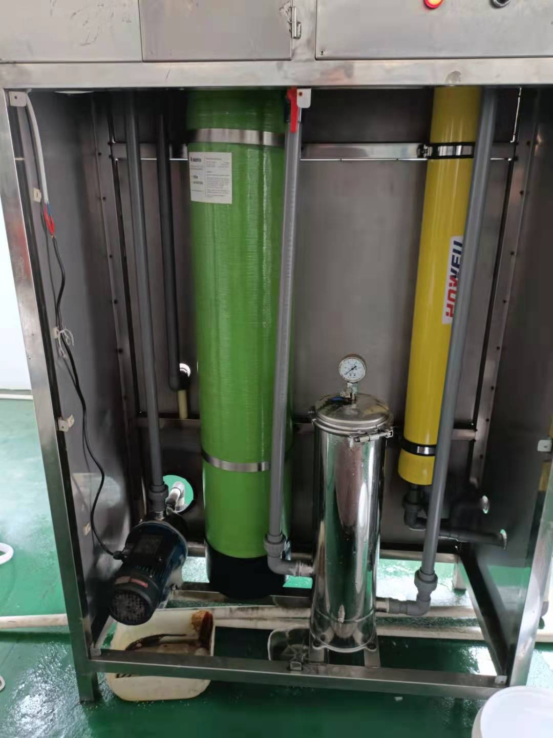 工业变频纯净水供应系统 大型工业反渗透纯净水设备 工矿企业大型商用净水水处理设备厂家定制