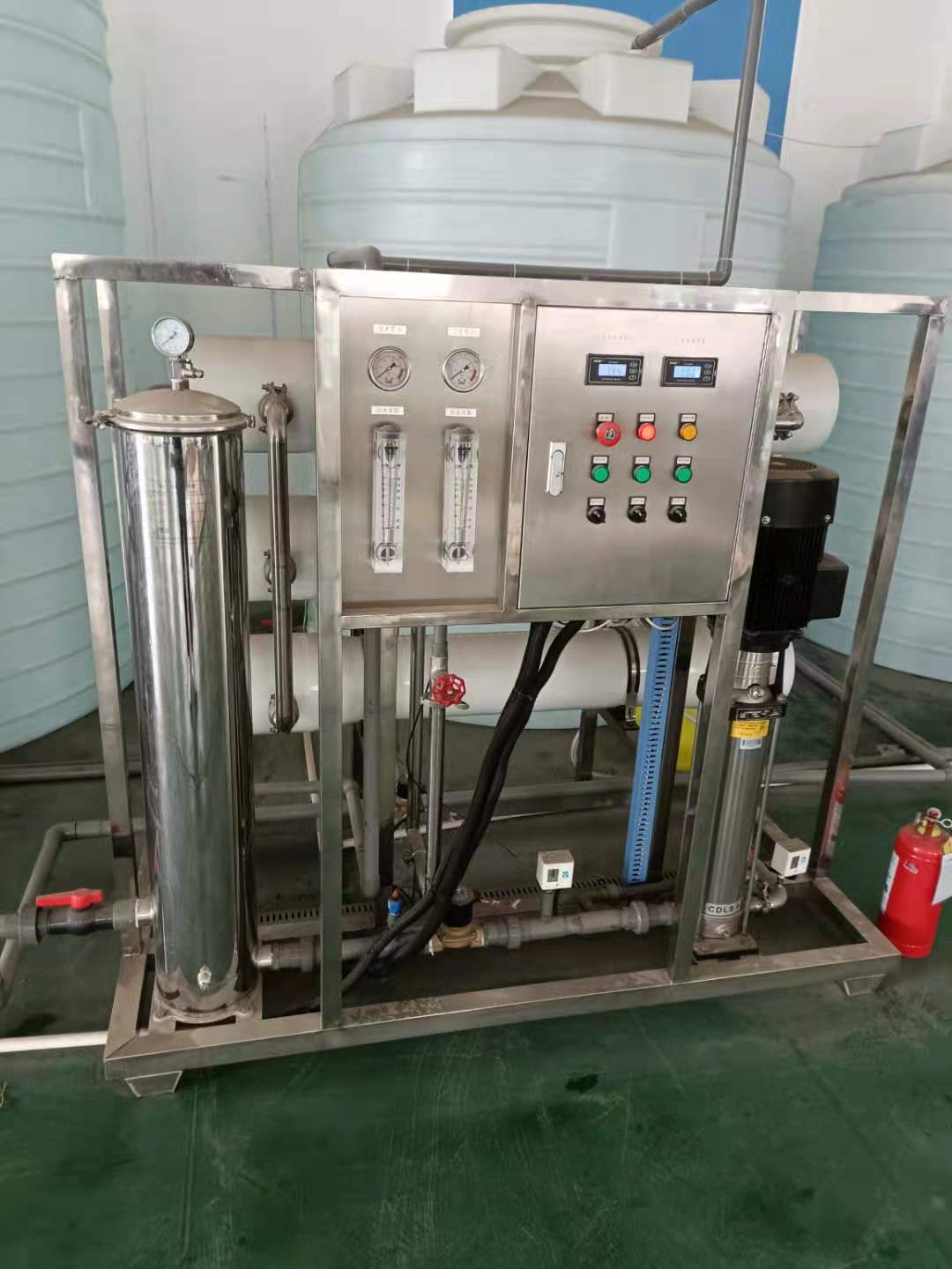 车用尿素溶液生产线生产商  双级反渗透+EDI装置 高纯水提取设备制造商