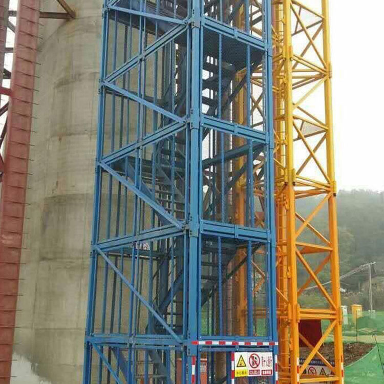利科建筑供应 高铁桥墩施工爬梯 建筑施工安全笼梯 地铁施工安全梯笼 质量放心