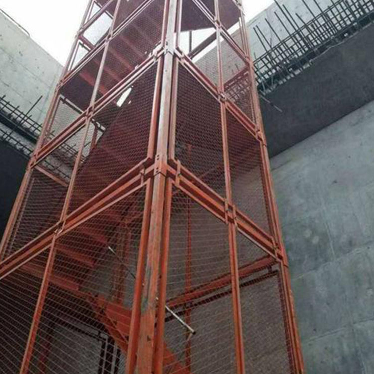 安全梯笼 建筑挂网式梯笼 建筑用挂网式梯笼 利科建筑出售