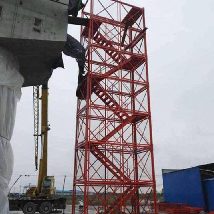 地铁深基坑安全梯笼 建筑式安全梯笼 施工用安全梯笼 来电订购