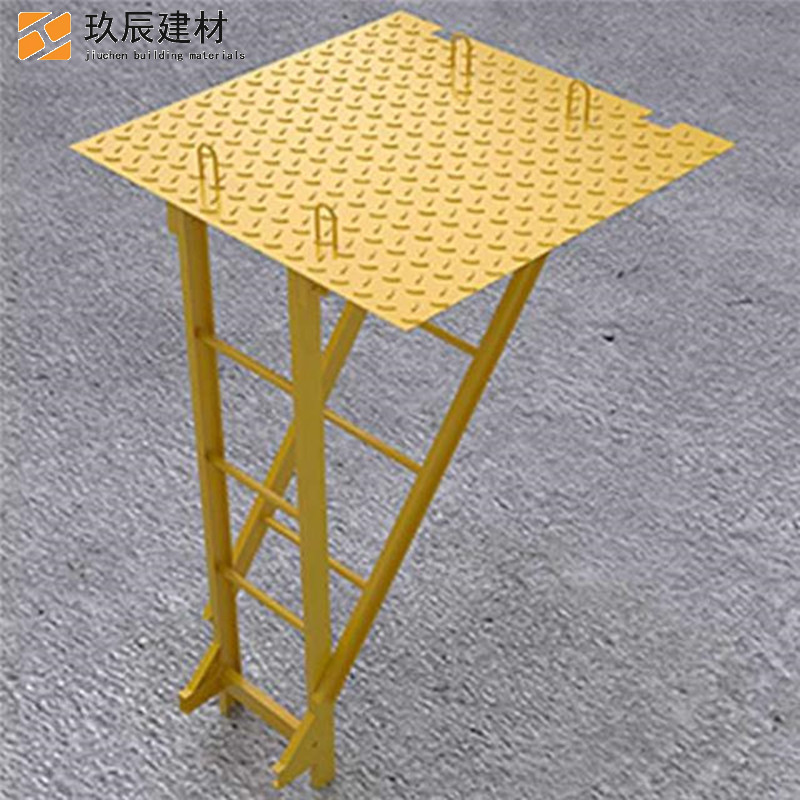 电梯井施工平台 工地标准化电梯井操作平台 厂家定制井口防护操作平台 电梯井平台