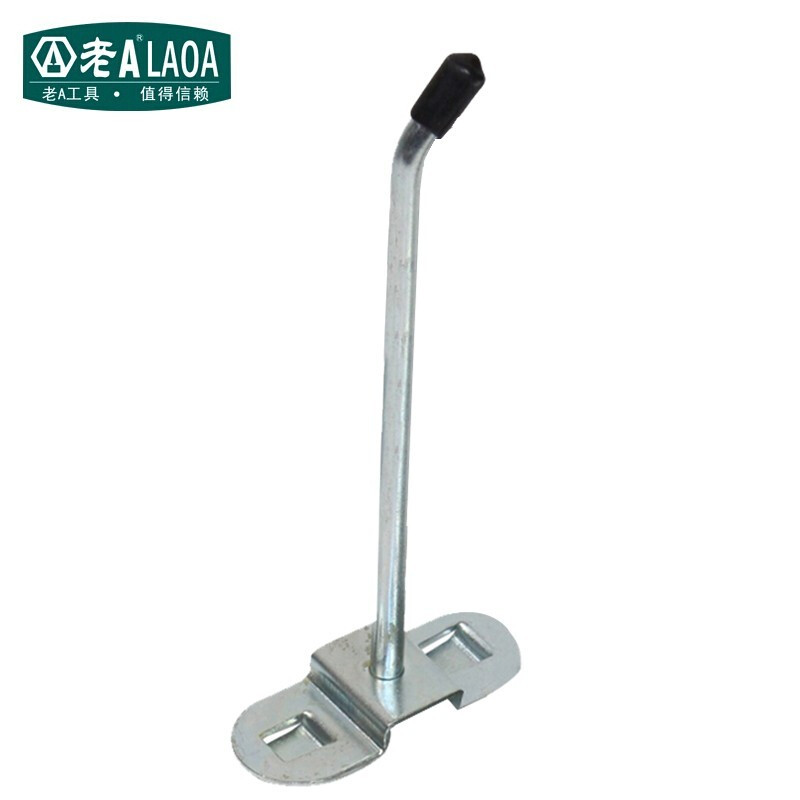 老A（LAOA）五金工具挂钩货架配件 单斜挂钩150mm(5支装)LA11405-a