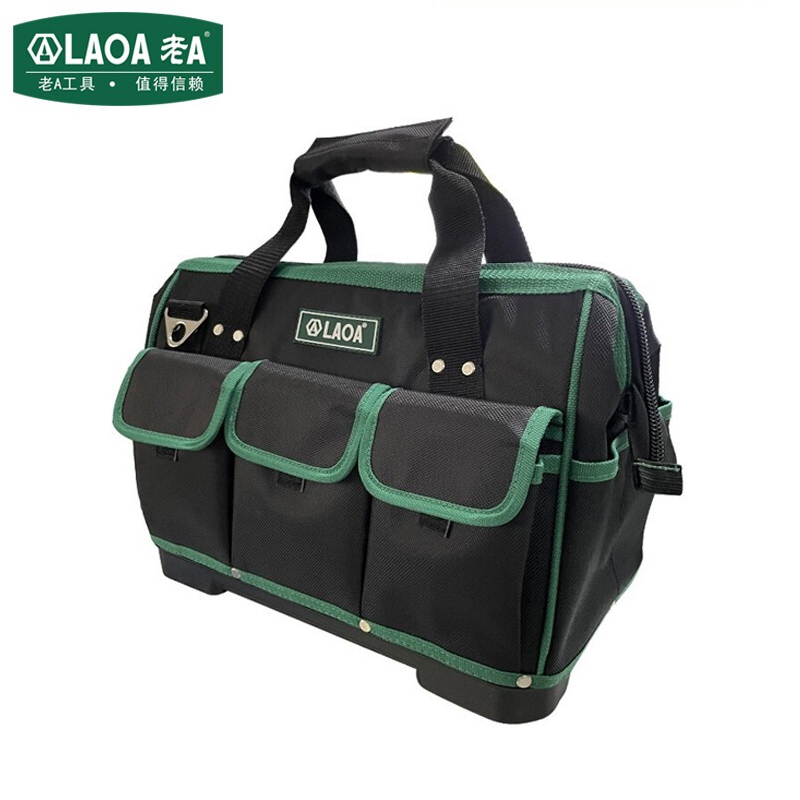 老A（LAOA）14英寸塑料底工具手提包电工包收纳包 LA118014