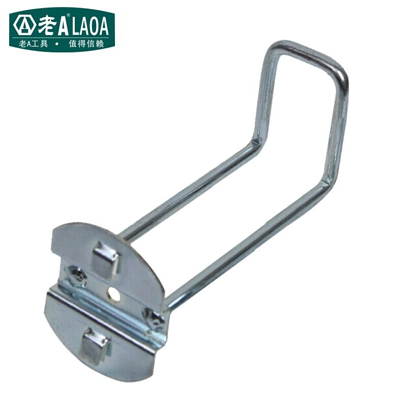 老A（LAOA）五金工具挂钩货架配件 导线架100mm(5支装)LA11403-e