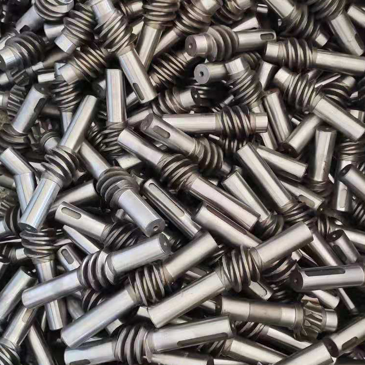 批量生产供应 不锈钢蜗杆 齿轮减速机蜗杆 量大优惠