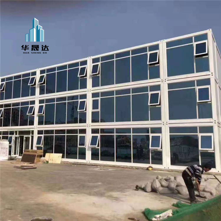 玉溪市吊装式打包箱房屋批发 外贸出口集装箱活动房 标配打包箱房生产厂家 华晟达产地直供