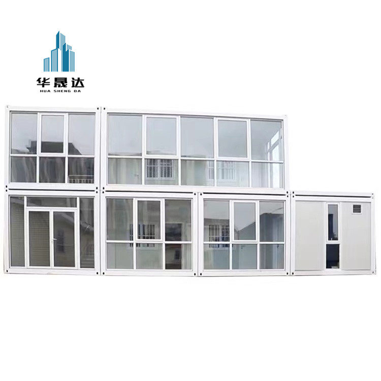 安徽轻钢别墅打包箱房 特色新型打包箱房住宅 室内水电齐全住人箱式房 华晟达打包箱实体生产厂家