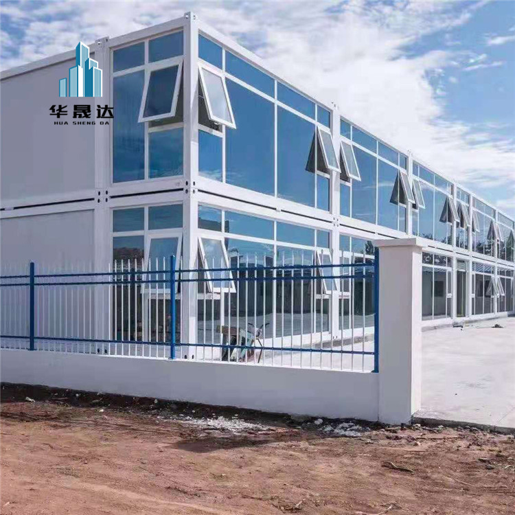 陕西汉中保温防火打包箱房 榆林打包箱办公室厂家 地铁临建项目打包箱 免费设计图纸及现场布置