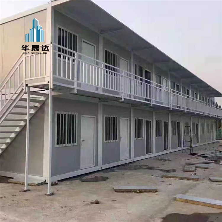 甘肃嘉峪关打包式箱房厂家 组合式打包箱房价格 工地打包式集装箱宿舍 临建住人集装箱活动房