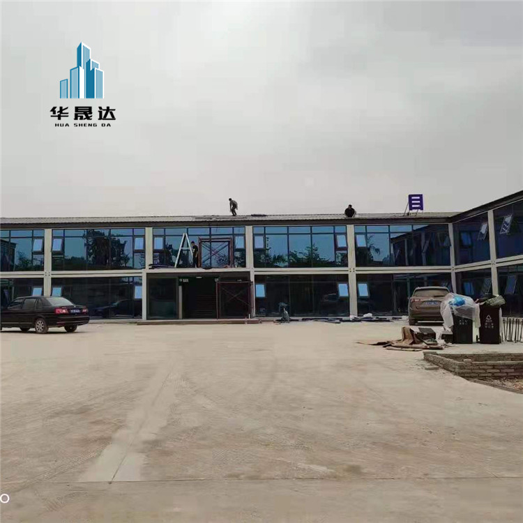 重庆防火岩棉打包箱房 可自由组合打包箱供应 打包箱房移动厕所淋浴间 华晟达实体厂家