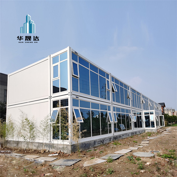 江西防潮隔热装配式集成房屋 可上下堆叠组合式打包箱活动房 轻钢结构简易住宅