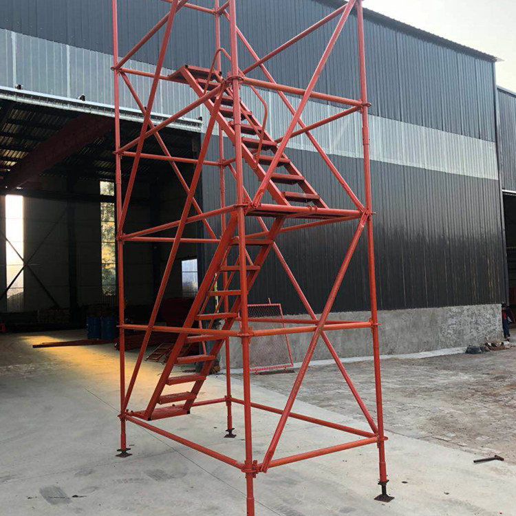 盘扣式安全爬梯 利科出售 墩柱施工安全爬梯 承插式安全爬梯 来电选购