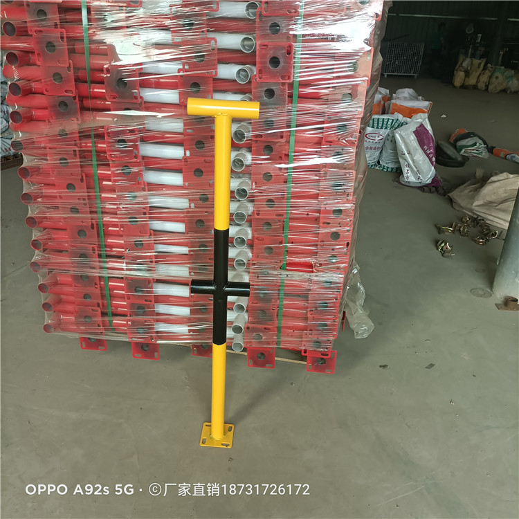 批发工具化建筑器材 楼梯扶手立杆 建筑施工管件 临边防护用品立杆 欢迎咨询订购