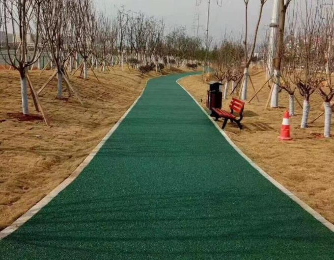 透水地坪要求 透水路面特点 彩色透水地坪 晶邦地坪