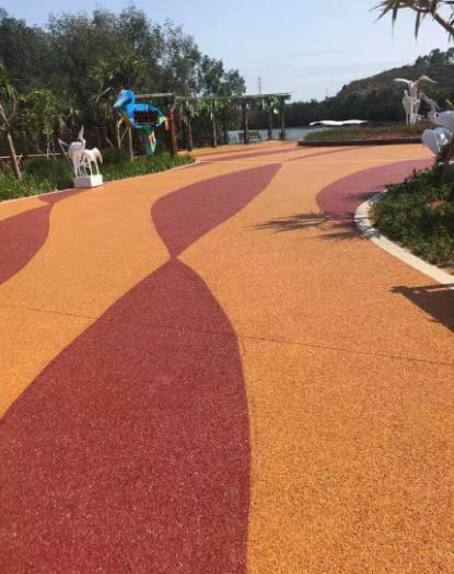 透水混凝土路面施工工艺 透水混凝土多少钱一立方 透水地坪 晶邦地坪