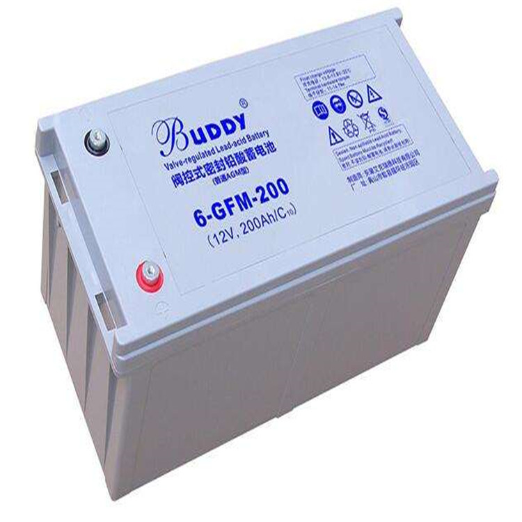 BUDDY蓄电池6-GFM-38 免维护阀控式蓄电池12V38AH 电瓶