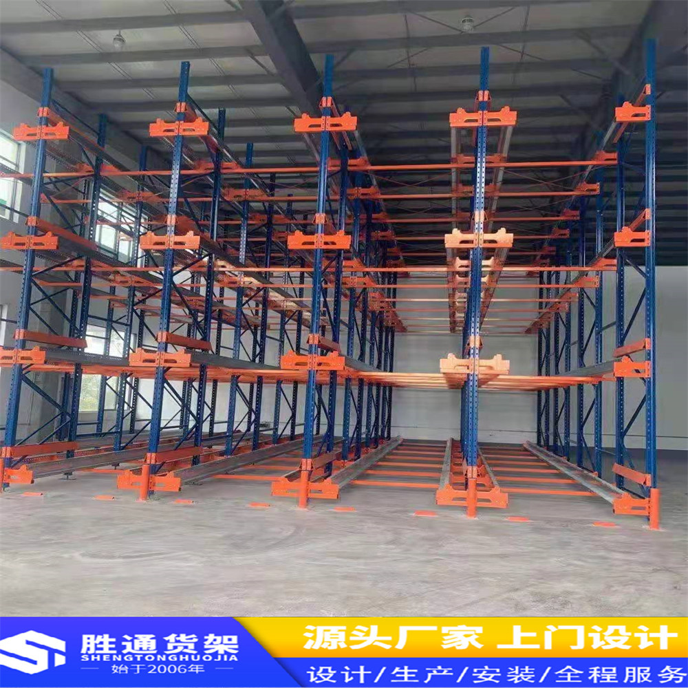 流利式货架 服装仓库   仓储中重型置物架     科学设计合理出图