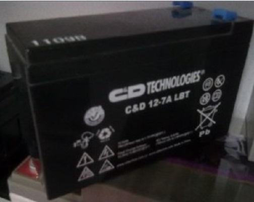 西恩迪大力神蓄电池C D12-7A LBT 12V7AH UPS电源后备储能12v电瓶