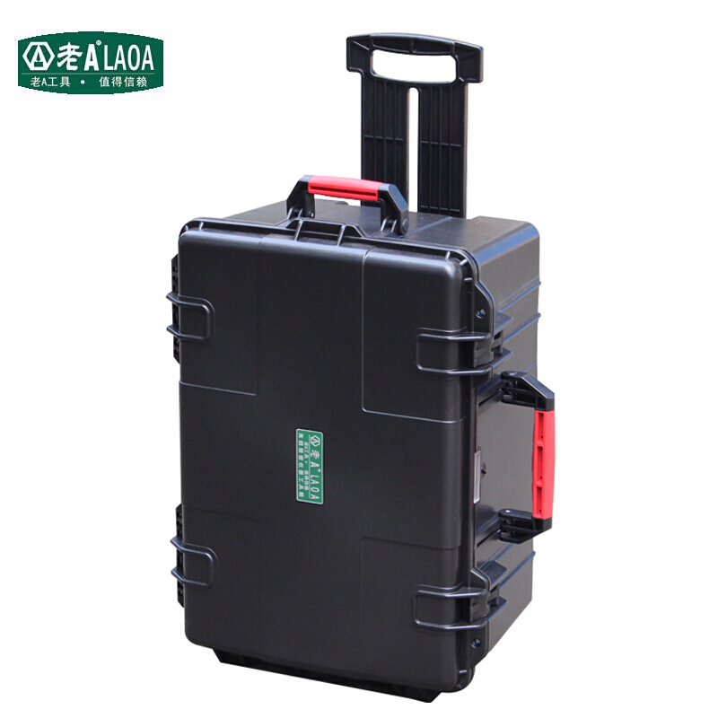老A（LAOA）拉杆仪表箱 加厚防震设备箱安全箱物资箱工具箱24英寸 LA114225