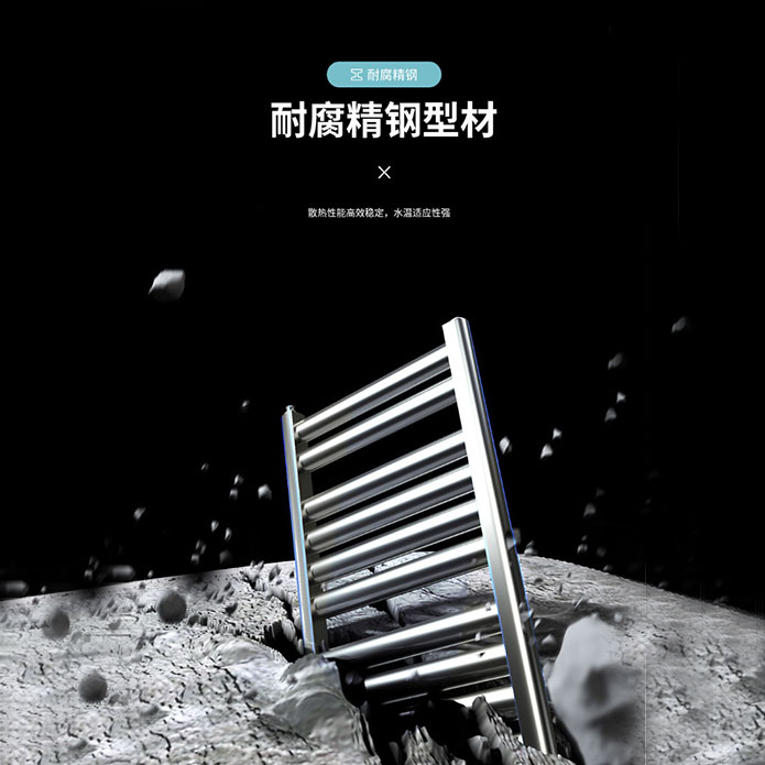 三阳小背篓暖气片家用水暖钢制供暖自采暖卫浴厨房洗手间壁挂式