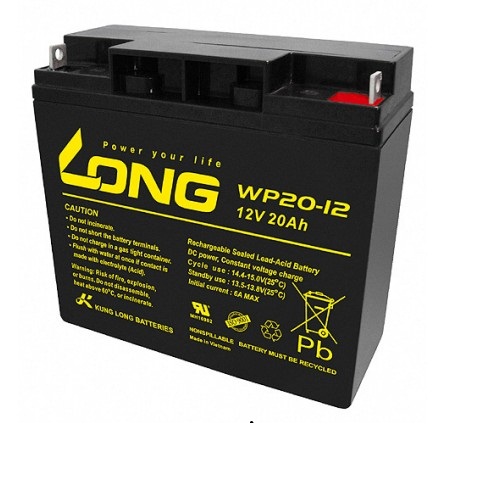 LONG广隆蓄电池WP20-12 12V20AH 机房直流屏后备应急专用包邮