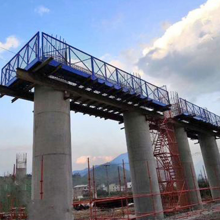 现货供应 盖梁平台 墩柱型平台 路桥墩柱型八角平台