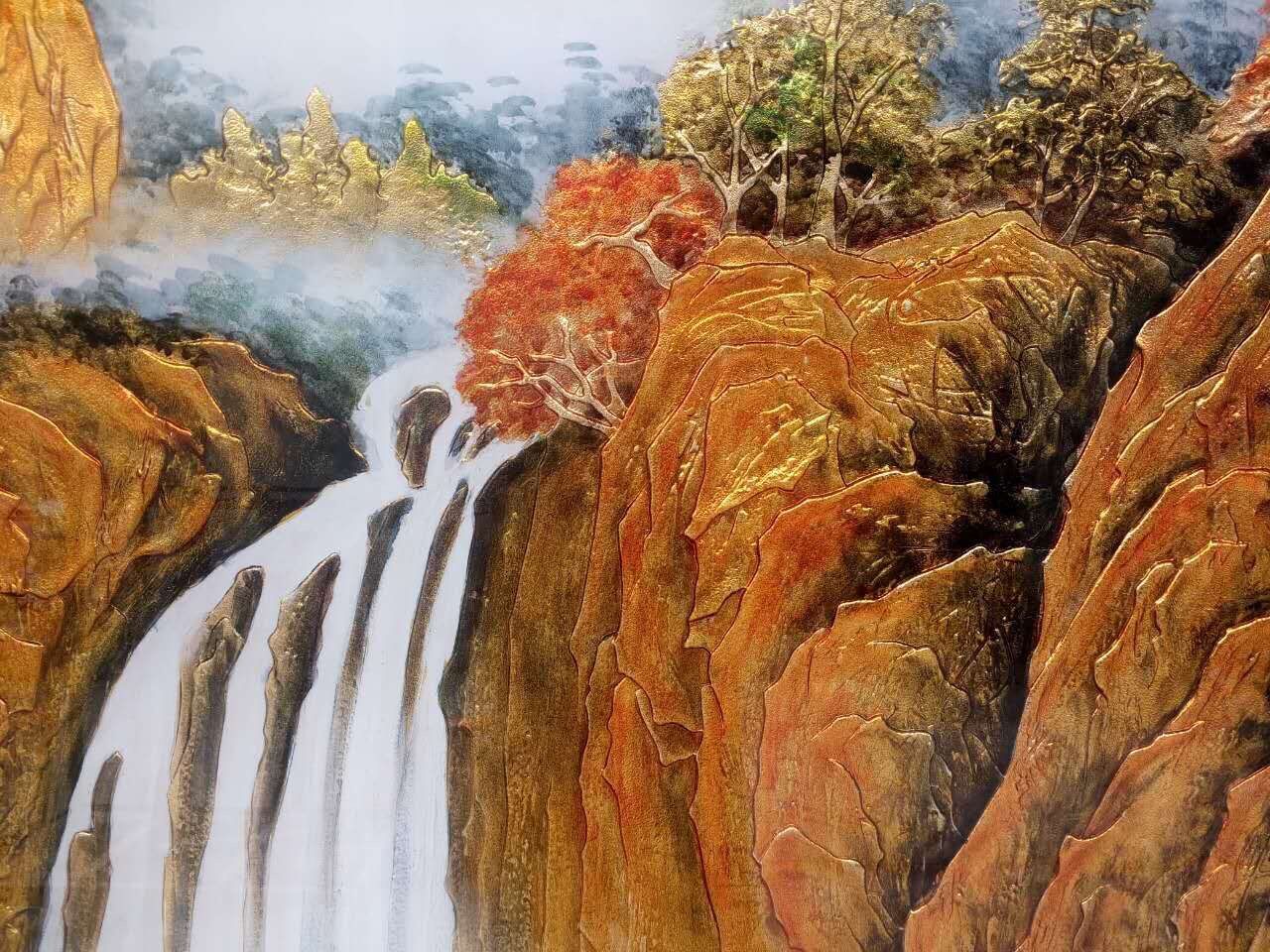 绘画金箔丝 美甲金箔丝 金箔厂家 批发金箔丝 艺术玻璃金箔丝