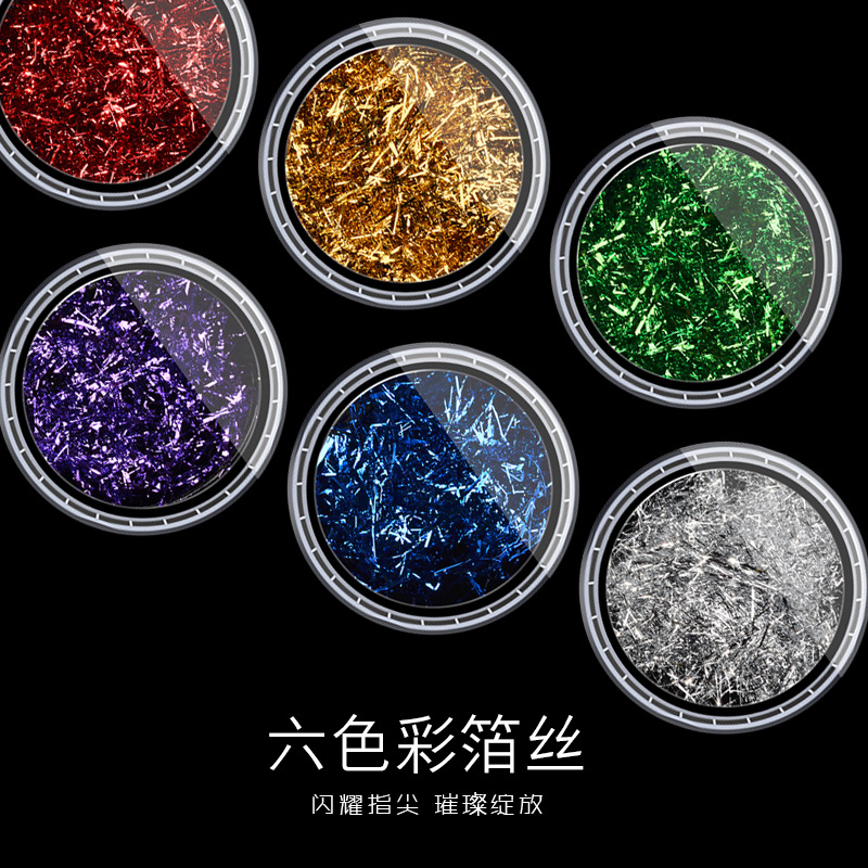 批发工艺玻璃用金箔丝  绘画用金箔丝 粗细均匀美甲金箔丝  金梓箔业厂家直供