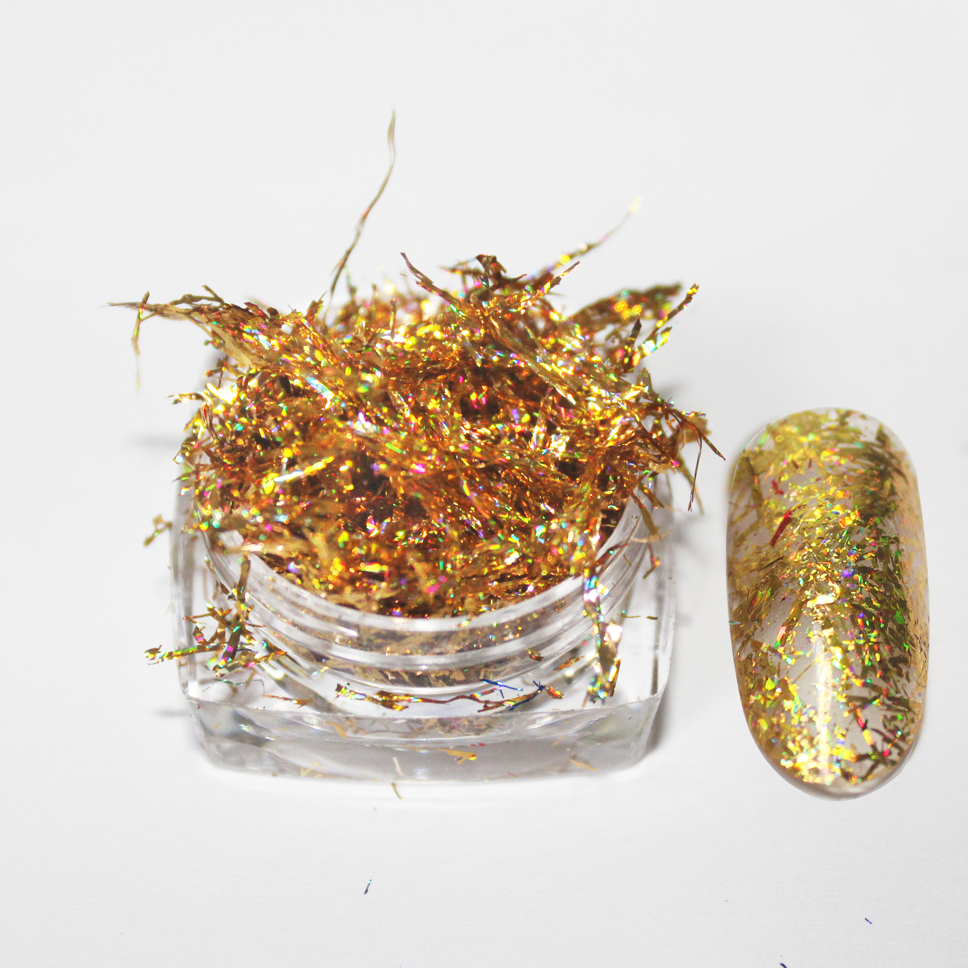 75克金箔丝金箔丝银箔丝美甲DIY装饰金铂丝 金梓艺术玻璃彩色