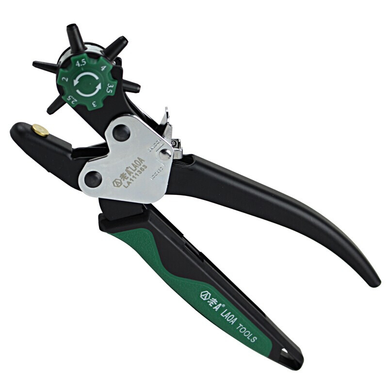 老A（LAOA）日式省力打孔钳 皮带腰带皮具打孔器 打洞机 LA111353