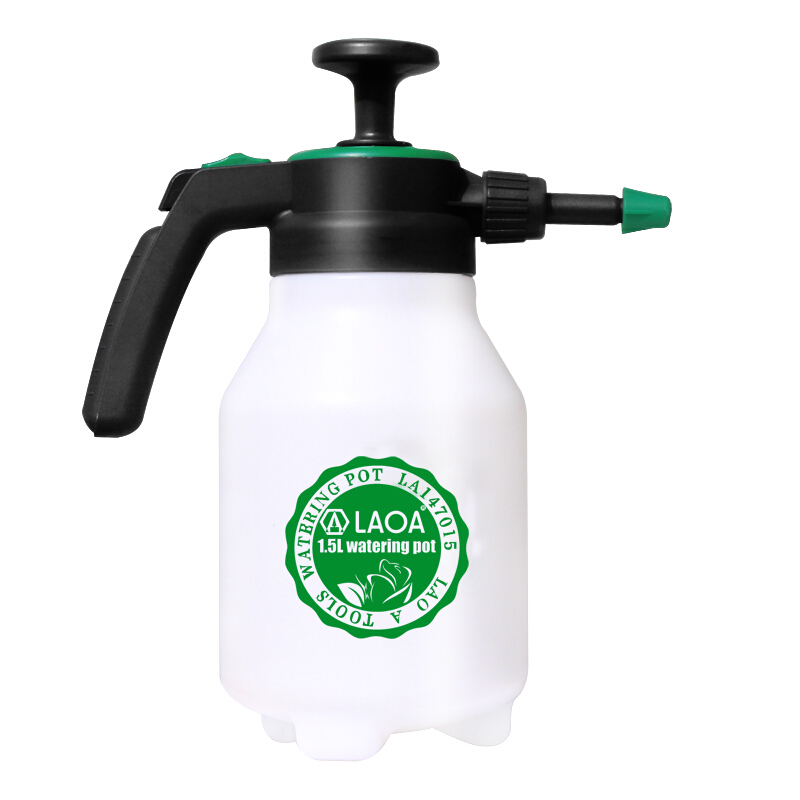 老A（LAOA）洒水壶小号 1.5升浇水壶浇花壶喷水壶喷雾壶充气式消毒喷壶1.5L LA147015