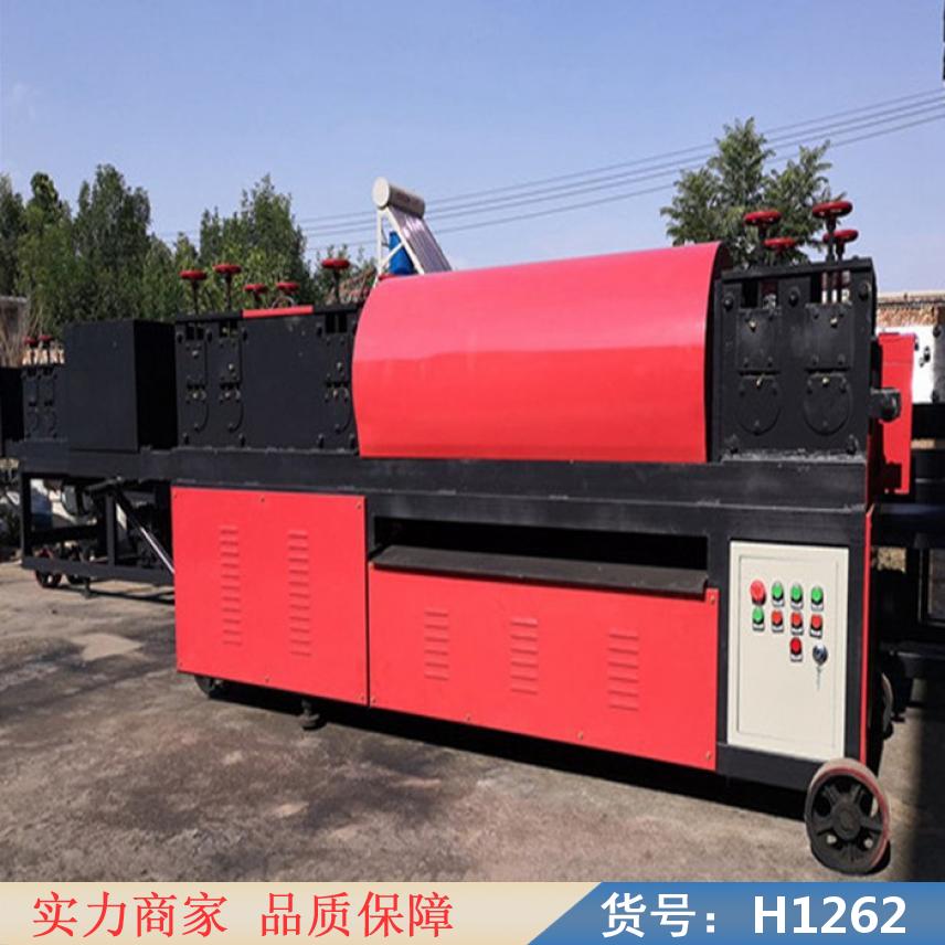 钜都多功能钢管调直机 钢管除锈刷漆调直机 建筑用钢管调直机货号H1262