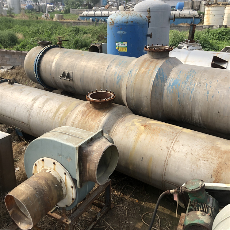 长期销售二手全钛冷凝器 半钛冷凝器 各种材质齐全