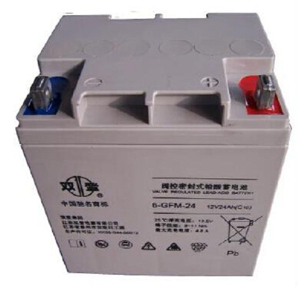 双登蓄电池6-GFM-24 12V24Ah 电源专用照明应急消防电梯专用