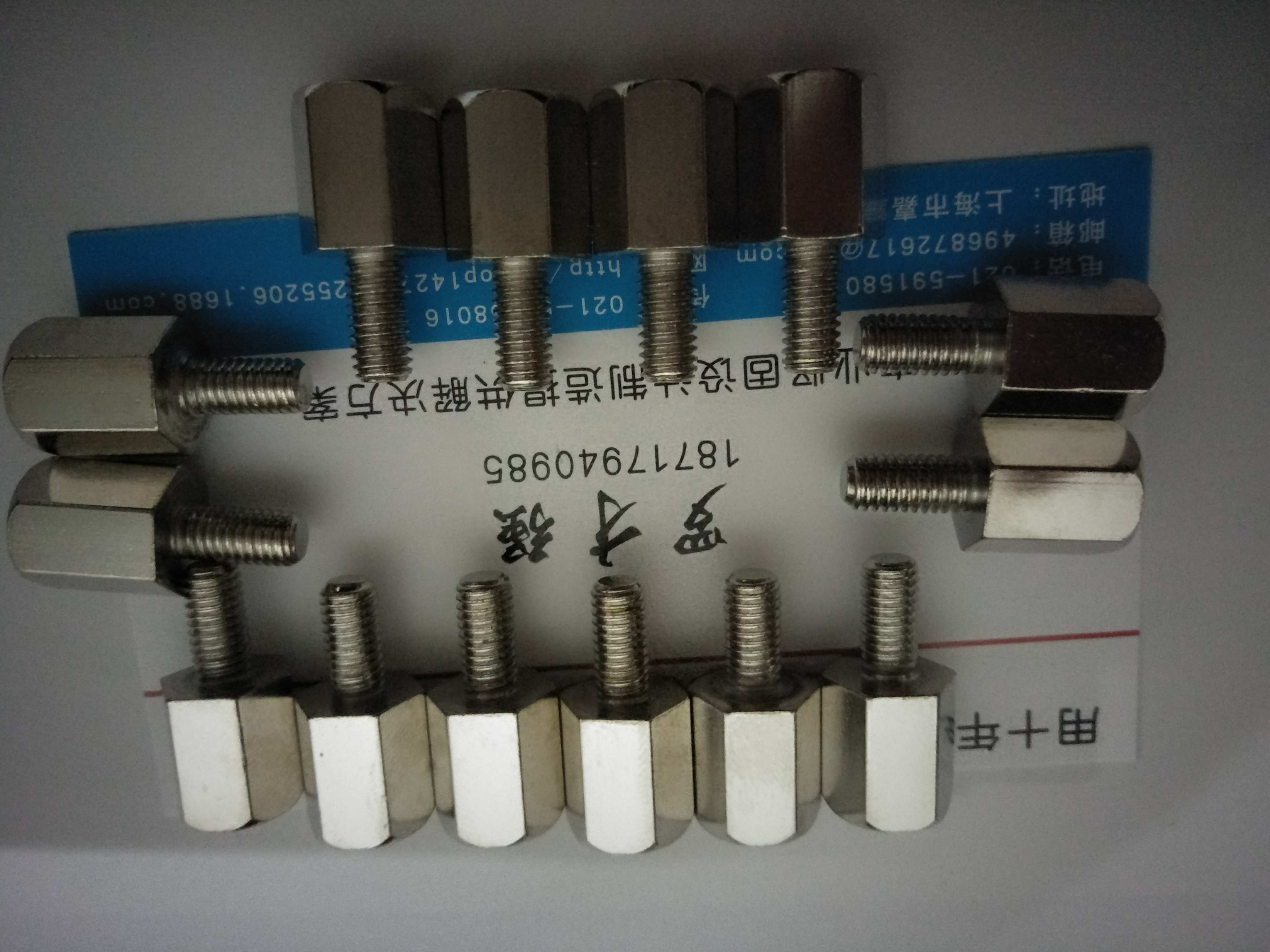 昆山非标铜柱螺丝六角铜柱定位柱阴阳柱环保黄铜六角螺柱六角隔离柱