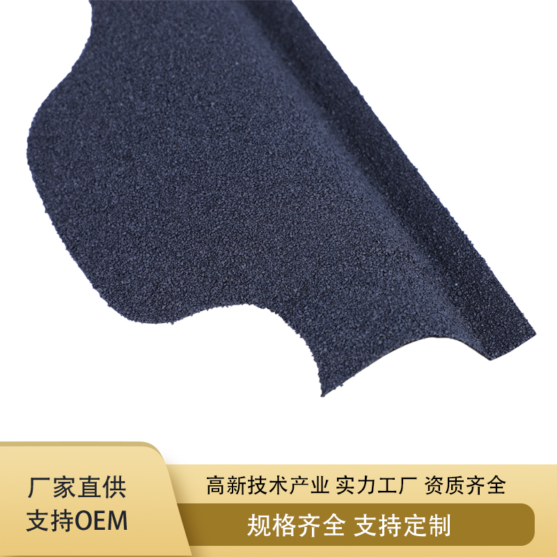 山东仿古彩石金属瓦 打造中式建筑风格屋面翻新翘脚 园林