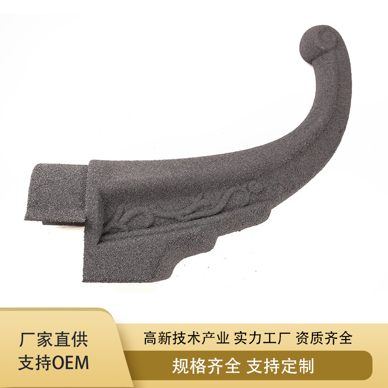 彩石金属瓦 屋面仿古别墅瓦 隔热屋顶彩钢瓦厂家