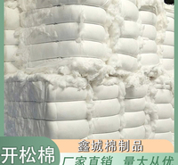 鑫城棉制品 仿羽绒棉 蓬松棉 <em>服装</em>玩具公仔棉填充已开松棉