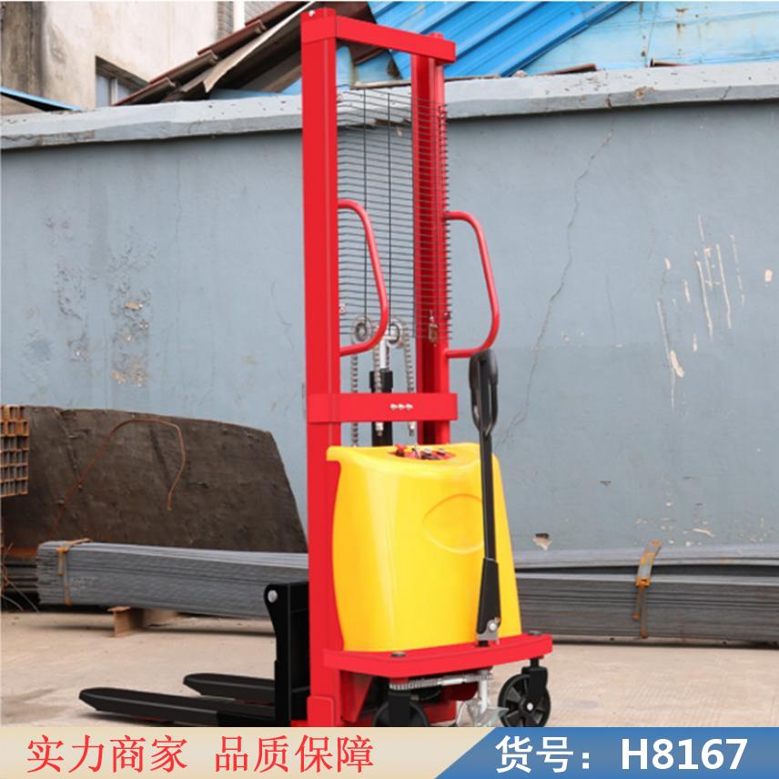 慧采全自动升高车 高起升电动液压叉车 微型液压叉车货号H8167