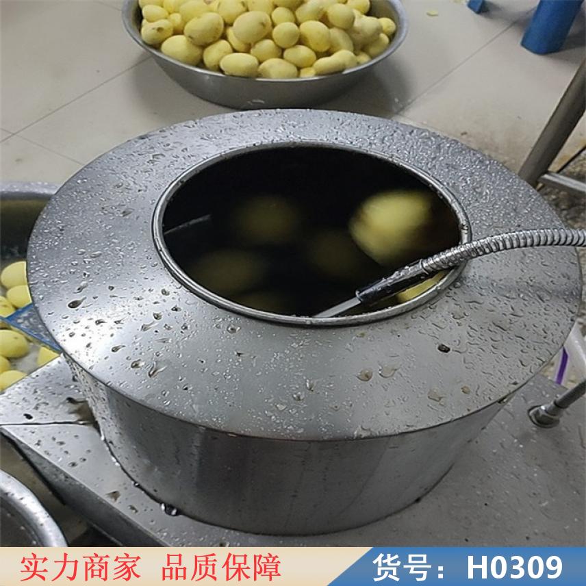 慧采红薯去皮清洗机 全不锈钢去皮机 家庭土豆脱皮机货号H0309