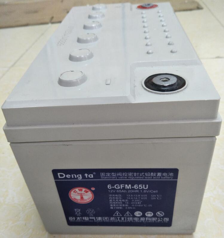 灯塔蓄电池6-GFM-65 12V65Ah 照明消防医疗路灯专用