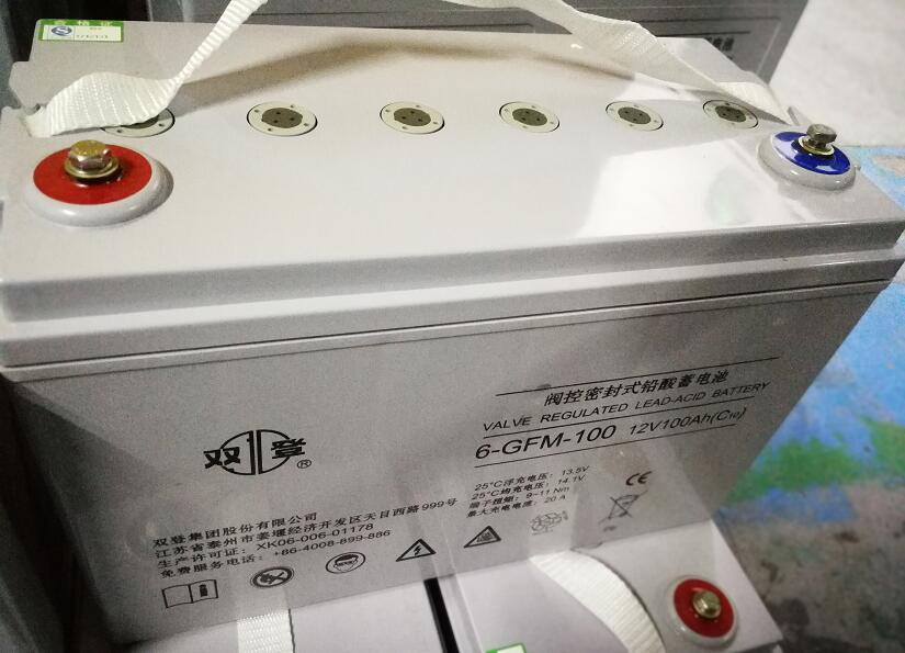 双登蓄电池6-GFM-100 12V100Ah 通讯 直流屏 UPS 应急电源专用