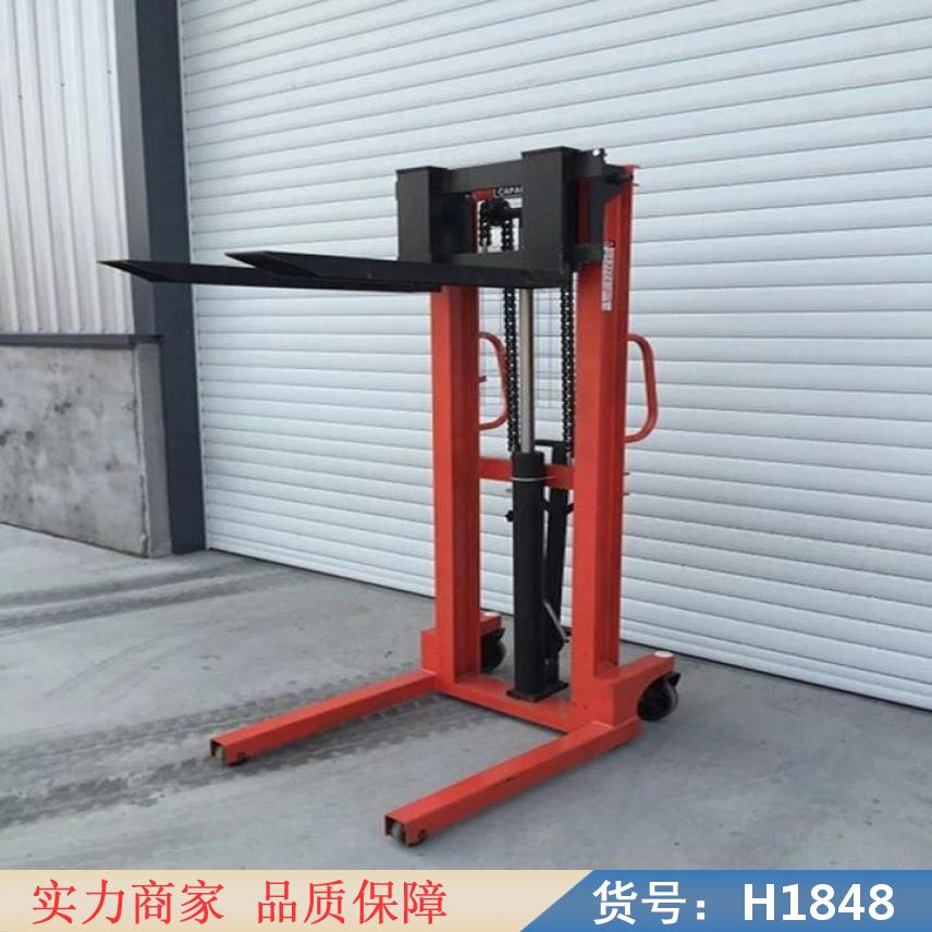智众半电动堆高车 前移堆高车 手推堆高车货号H1848
