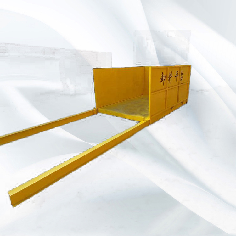 新型悬挑式卸料平台   永邦供应    施工用高楼层周转平台  湖南   升降固定式卸货平台