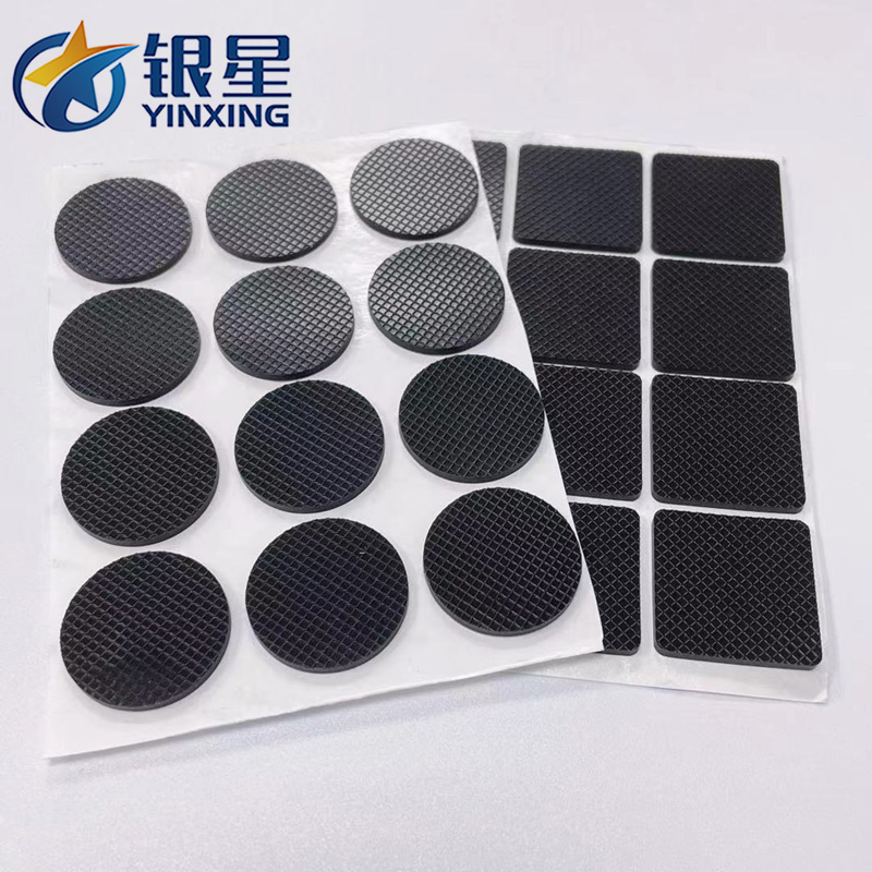 防滑橡胶垫 黑色家具保护垫 家具防滑橡胶垫 家具脚保护垫