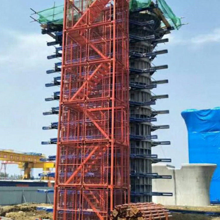 现货供应 承插式安全爬梯 挂网安全爬梯 基坑建筑网型爬梯 来电咨询