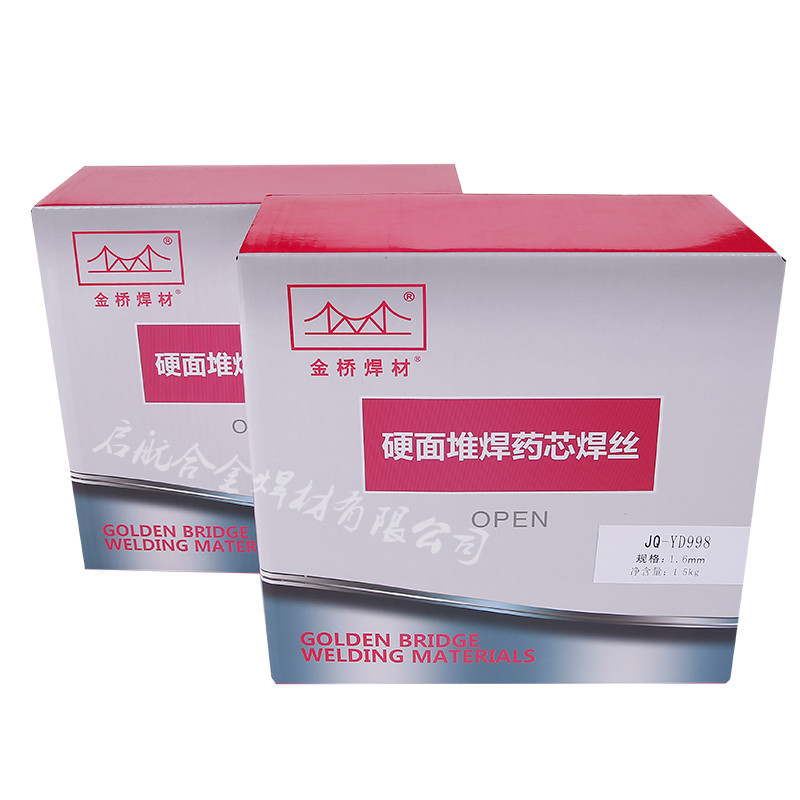 天津金桥YD322(Q)耐磨堆焊药芯焊丝 碳化钨合金气保焊丝1.2冲模及切削工具高硬度