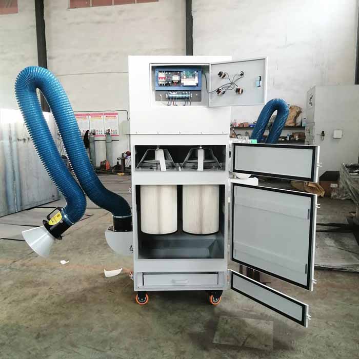 中央粉尘收集环保设备 脉冲布袋除尘器 生物质燃煤锅炉小型工业除尘