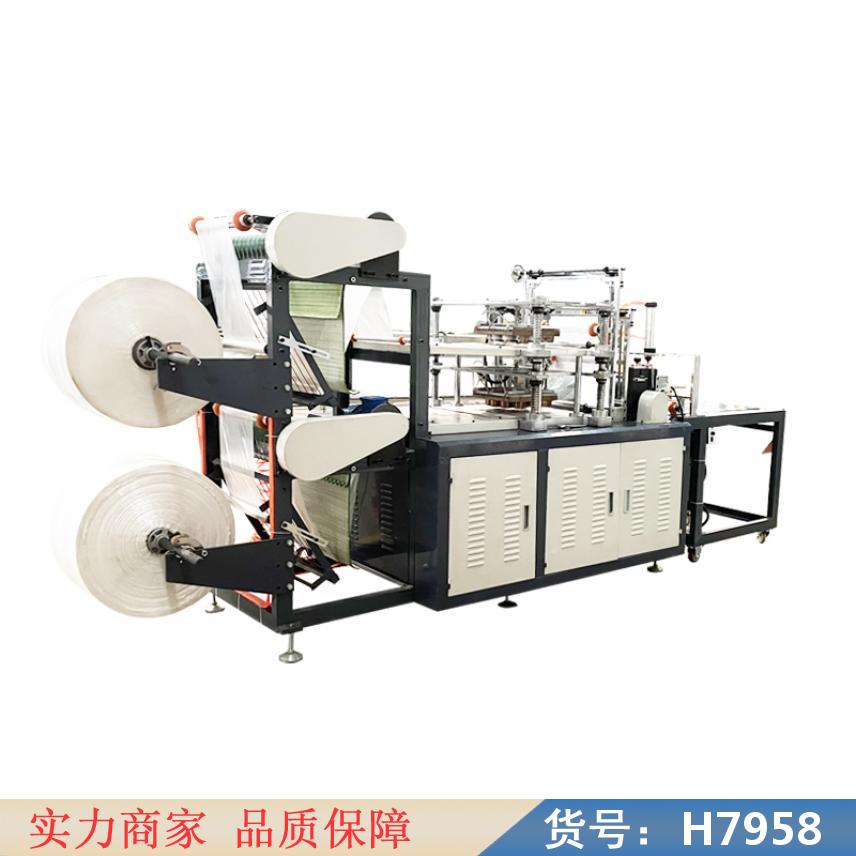慧采一次性塑料薄膜手套机 一次性pvc手套机自动 全自动pe手套货号H7958